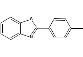2-(4-Methylphenyl)benzthiazole structure, CAS 16112-21-3