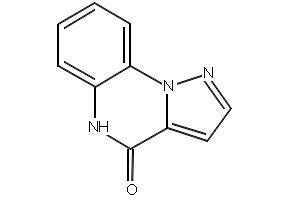 7-Chlorotetrazolo[1,5-a]quinoxalin-4(5H)-one structure, CAS 161154-16-1