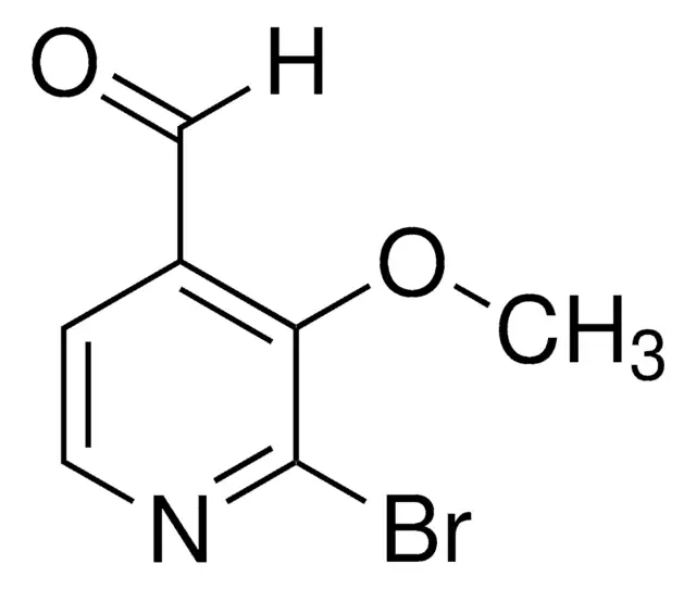 2-Bromo-3-methoxyisonicotinaldehyde structure, CAS 191418-78-7