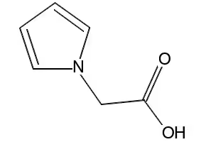 1H-Pyrrol-1-ylaceticacid structure, CAS 19167-98-7