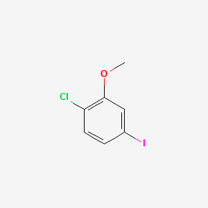 2-Chloro-5-iodoanisole structure, CAS 161949-50-4