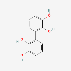 [1,1-Biphenyl]-2,2,3,3-tetrol structure, CAS 19261-03-1