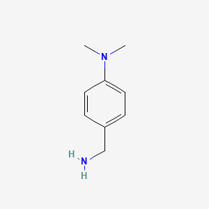 4-Dimethylaminobenzylamine structure, CAS 19293-58-4