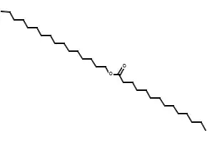 Palmitylmyristate structure, CAS 2599-01-1