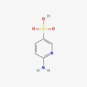 6-Aminopyridine-3-sulfonicacid structure, CAS 16250-08-1