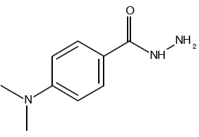 4-(Dimethylamino)benzohydrazide structure, CAS 19353-92-5
