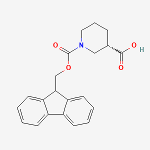 L-1-Fmoc-Nipecoticacid structure, CAS 193693-68-4