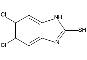 5,6-Dichlorobenzimidazole-2-thiol structure, CAS 19462-98-7