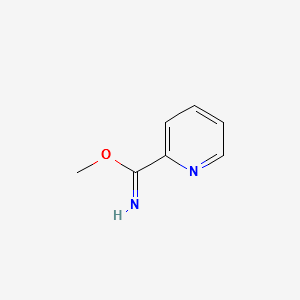 Methylpicolinimidate structure, CAS 19547-38-7