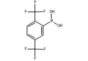 2,5-Bis(trifluoromethyl)benzeneboronicacid structure, CAS 196083-18-8
