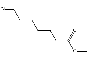 Methyl7-chloroheptanoate structure, CAS 26040-62-0
