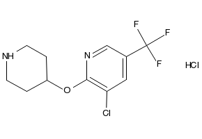 5-Chloro-2-(piperidin-4-yloxy)pyridine structure, CAS 260441-44-9