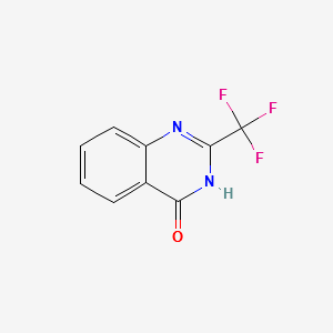 2-(Trifluoromethyl)quinazolin-4-ol structure, CAS 26059-81-4