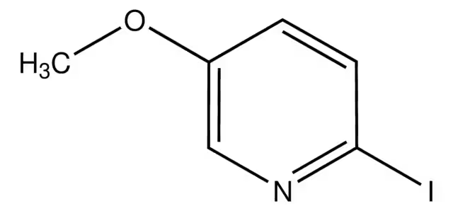 2-Iodo-5-methoxypyridine structure, CAS 163129-79-1