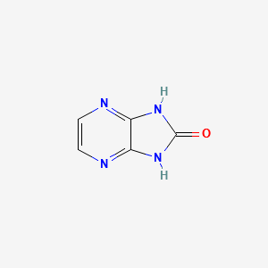 1H-Imidazo[4,5-b]pyrazin-2(3H)-one structure, CAS 16328-63-5