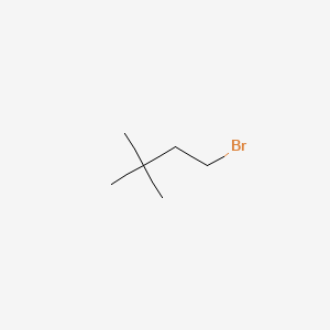 1-Bromo-3,3-dimethylbutane structure, CAS 1647-23-0