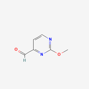 2-Methoxypyrimidine-4-carbaldehyde structure, CAS 164738-44-7