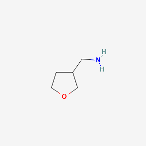 (Tetrahydrofuran-3-yl)methanamine structure, CAS 165253-31-6