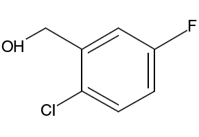2-Chloro-5-fluorobenzylalcohol structure, CAS 261762-59-8