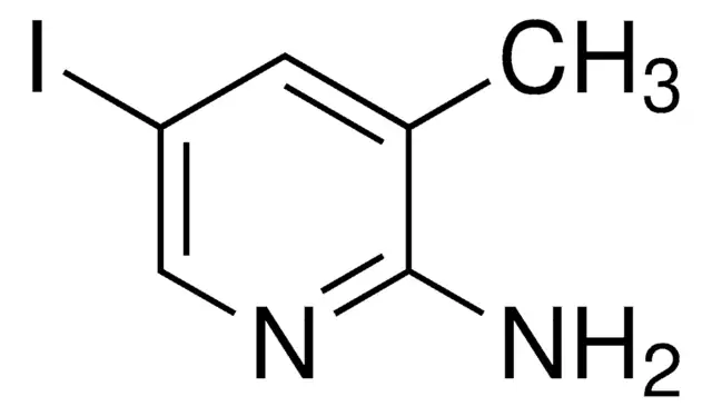 2-Amino-5-iodo-3-Methylpyridine structure, CAS 166266-19-9