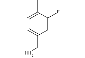 3-Fluoro-4-methylbenzylamine structure, CAS 261951-67-1