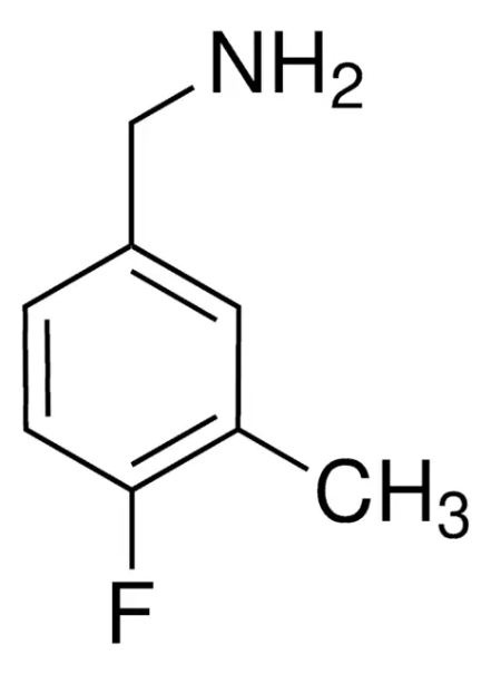 4-Fluoro-3-methylbenzylamine structure, CAS 261951-68-2