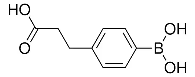 4-(2-CarboxyEthyl)phenylboronicacid structure, CAS 166316-48-9