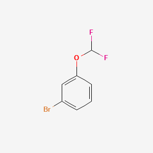 3-(Difluoromethoxy)bromobenzene structure, CAS 262587-05-3