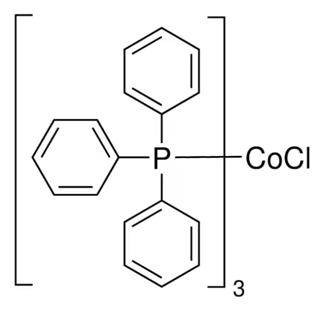 Chlorotris(triphenylphosphine)cobalt(I) structure, CAS 26305-75-9