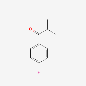 1-(4-Fluorophenyl)-2-Methylpropan-1-one structure, CAS 26393-91-9