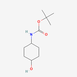 Tert-butylcis-4-hydroxycyclohexylcarbamate structure, CAS 167081-25-6