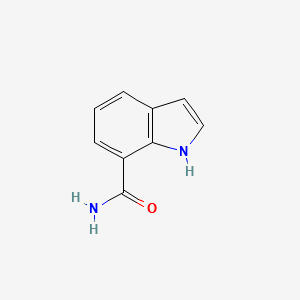 1H-Indole-7-carboxylicacidamide structure, CAS 1670-89-9