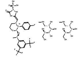 Fosaprepitantdimeglumine structure, CAS 265121-04-8