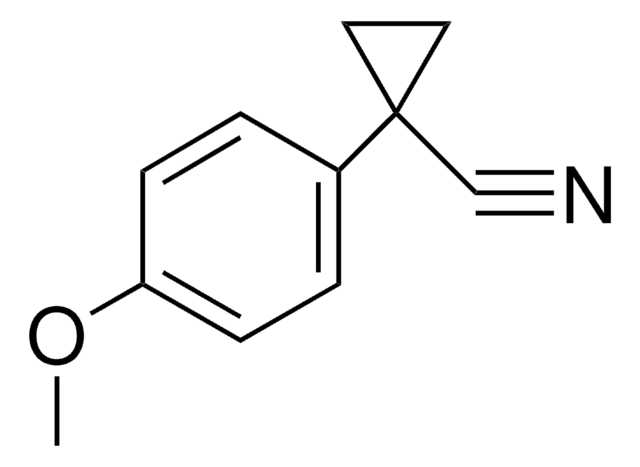 1-(4-Methoxyphenyl)cyclopropanecarbonitrile structure, CAS 16728-00-0