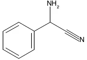 2-Amino-2-phenylacetonitrile structure, CAS 16750-42-8