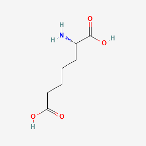 Heptanedioicacid,2-amino-,(2S)- structure, CAS 26630-55-7