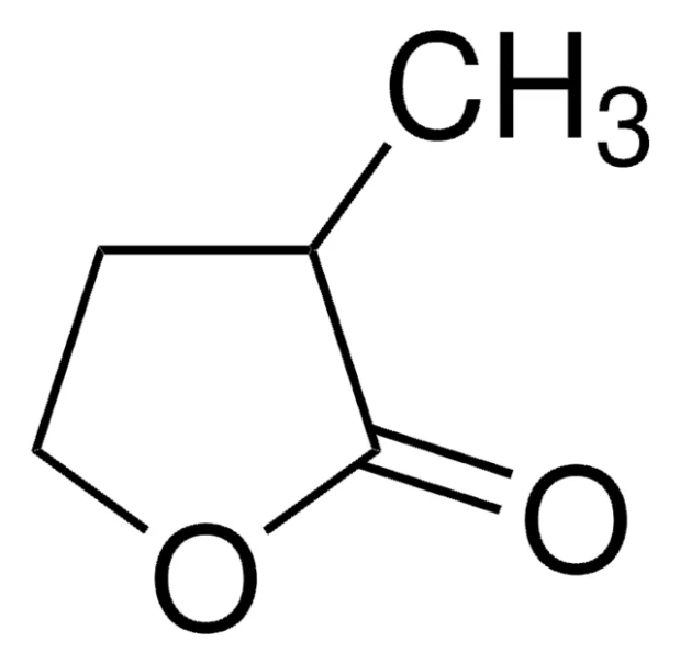 3-Methyl-dihydrofuran-2(3H)-one structure, CAS 1679-47-6