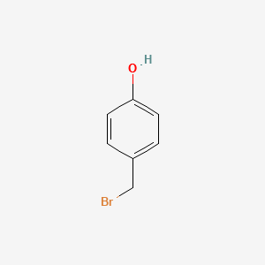 4-(Bromomethyl)phenol structure, CAS 27079-92-1