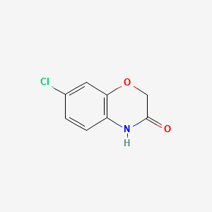 7-Chloro-2H-1,4-benzoxazin structure, CAS 27320-99-6