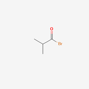 Isobutyrylbromide structure, CAS 2736-37-0
