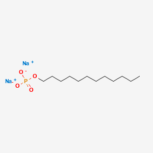 Phosphoricacidmono-N-dodecylestersodiumsalt structure, CAS 7423-32-7