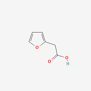 Furfurylaceticacid structure, CAS 2745-26-8