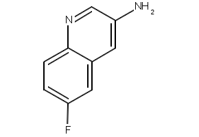 6-Fluoro-3-Quinolineamine structure, CAS 742699-00-9