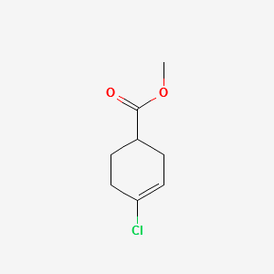 Methyl4-chloro-3-cyclohexene-1-carboxylate structure, CAS 27705-05-1
