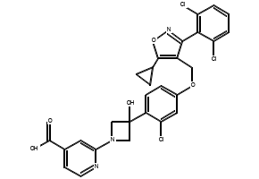 2-Chloro-4-[[3-(2,6-dichlorophenyl)-5-(1-methylEthyl)-4-isoxazolyl]methoxy]-benzaldehyde structure, CAS 278597-32-3