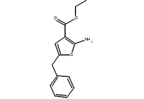 3-Benzylthiophene structure, CAS 27921-48-8