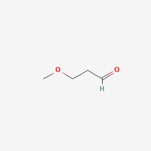 3-Mehtoxypropionaldehyde structure, CAS 2806-84-0