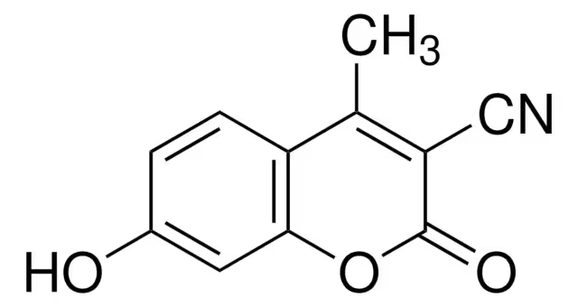 7-Hydroxy-4-Methyl-2-oxo-2H-chromene-3-carbonitrile structure, CAS 2829-46-1