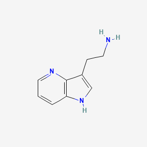 2-(1H-Pyrrolo[3,2-b]pyridin-3-yl)ethanamine structure, CAS 28419-74-1