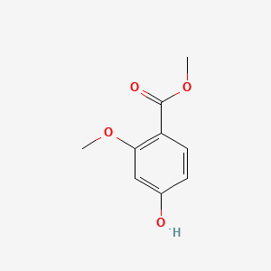 4-Hydroxy-2-methoxy-benzoicacidmethylester structure, CAS 28478-46-8